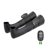 Air Compression Leg Massager Air Wrap Professional Presotherapy Recovery Boots with Chambers Rechargeable for Foot Therapy