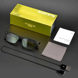 Smart Eyewear HD Voice Call Bluetooth Music Touch Control Glasses Anti Bluelight Eyeglasses IP5 Waterproof Sweatproof Sunglasses
