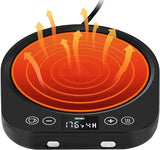 110V/220V Electric Coffee Mug Warmer with Timer Cup Heater for Hot Tea Insulated Heating Pad Coaster 36W