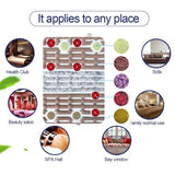 Far Infrared Photon Therapy Magnetic Bio Amethyst Massage Mattress Relief The Pain Heating Mat Negative Ion Gemstone Stone