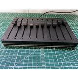 10-way fader Fader USB interface MIDI controller for music host software Customizable CC information
