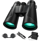 TL12X42 Portable HD Binoculars Professional Waterproof Telescope for Outdoor Camping Large 42mm Objective Lens FMC Coating