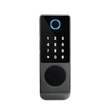 Cheap TTlock Smart IC Card Fingerprint Biometric Wireless Door Lock Set Waterproof for Home Office Apartment Cloud Data Storage