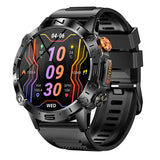 K59 Sports Smartwatch Men 1.43 Inch AMOLED Screen Integrated Zinc Alloy Exquisite Design BT Calls IP67 Waterproof Montion Track