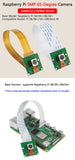 Raspberry Pi 4B/ZERO 2W Auto-Focus Camera Module 5MP Wide Angle (65Degree) with Flex Cable for AI/Computer Vision