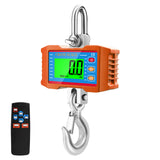 1000KG Industrial Crane Scale Large LCD Auto Lock Steel Hook Heavy Weight Blance Remote Control 2T Digital Hanging Scales