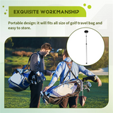 Golf Club Stiff Arm, Golf Travel Bag Support Rod Stick With Anti-Impact Support Cover,Foldable Golf Bag Support Stick