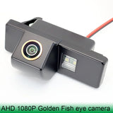 Golden-FishEye Rear View Camera For NISSAN Juke F15 QASHQAI Geniss Pathfinder X-TRAIL T31 Sunny Patrol Royale C4 C5 C-Triomphe