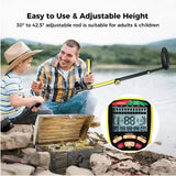 2026 Underground Metal Detector Outdoor Deepening Waterproof Gold, Silver And Copper Detector Archaeological Gold Detector TX650