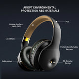 EL-A5 Foldable Headset HiFi Wireless Bluetooth Stereo Headphone With 3.5mm Audio Wired