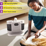 Handheld Spot Cleaner for Pets Car Seats Portable Carpet Cleaner Machine with 100℃ Steam & Deep Cleaning Suction,