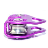 Stainless Steel Tandem Cable Trolley – Sealed Ball Bearings for Outdoor Climbing & Highline Use