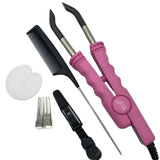 Portable Mini Hair Extension Fusion Iron Heat Hair Connector Temperature Controllable Ultrasonic Intelligent Traceless Iron