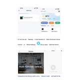Tuya Zigbee Knob Smart Dimming Switch Panel App Control Voice Control Linkage 4 Gang Relay Smart Home Light Switch