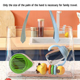 Capsule Shape Fruit Vegetable Washing Machine Household Food Purifier Cleaner ABS Eco-Friendly Kitchen Tool