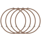 4Pack Microwave Roller Ring Microwave Oven Turntable Ring Plate Tray Support Ring for Glass Plate Tray Supporting LZB