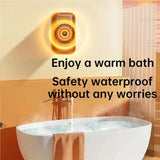 Wall Outlet Heater Plug-in Portable Household Electric Warmer Small Bathroom Heating Fans Home Heater