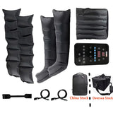 Air Compression Leg Massager Presoterapia Recovery System Pump Boots 6 Chambers for Muscle Relief Blood Circulation Athletes