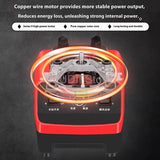 Household Small Grinder Mill Grinding Machine Powder Maker Commercial Superfine Dry Grinding High Power Wet And Dry Use 8-Blade
