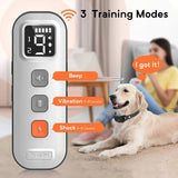 Dog Training Collar with Remote 2000Ft, Electric Dog Shock Collar (5-110lbs)