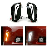 LED Turn Signal Front Fog Lamp For Toyota Prius 2011-2013 Daytime Running Light Accessories