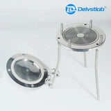 150mm 316 stainless steel UV ink protein medium single layer vacuum filter Lab Ink filtration