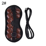 Eye Mask Massager Tourmaline Eye Electric Jade Stone Massage Heat Therapy Germanium Infrared Relaxation Health care Gift