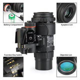 PVS18 Night Vision Monocular with 1x32 Infrared digital Scope, right and left eyes, Night Vision Goggles hk27-0032