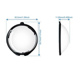 Suitable For Insta360 X5 Lens Protector, Rotating Scratch Resistant Panoramic Motion Camera Lens Film Accessory