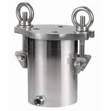 with Safety Regulating Valve Max Pressure 8Bar Stainless Steel Side Discharge Dispenser Pressure Tank 5L Fluid Dispensing Bucket
