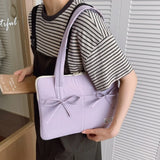 New 14inch Laptop Shoulder Bag Bowknot Large Capacity Tablet Sleeve Case Multifunctional Shockproof Laptop Handbag Travel