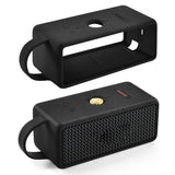 Silicone Anti-Fall Speaker Case with Handle Foldable Protective Cover Waterproof for Marshall EMBERTON III Portable Speaker