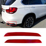 For BMW F15 X5 2014-2018 Rear Bumper Reflector Light Trim Accessories 63147290091 63147290092