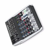 BEHRINGER QX602MP3 Premium 6-Input 2-Bus Mixer with XENYX Mic Preamps,British EQ,MP3 Player and Multi-FX