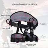 Padding Protection Safety Harness Waist Support Downhill Equipment Rock Climbing Harness Safety Belt Rock Climbing