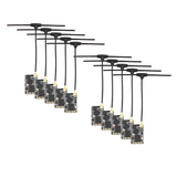 10PCS ELRS 2.4Ghz NANO Expresslrs Long Range ELRS Receiver For BETAFPV NANO 2400 RX For RC FPV Long Range Racing D