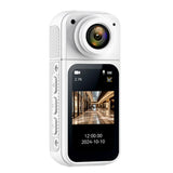 1.47" IPS Screen Action Camera 2.7K Video Thumb Camera with 180°Rotatable Lens Support Wi-Fi Magnetic Attachments Daily Travel