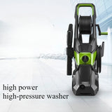 Vertical Winding High-pressure Car Washing Machine Household Portable Cleaning Machine Fully Automatic Water Gun Car WashingPump