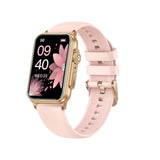 H23 Smart Watch Women 1.57 Inch HD Screen Zinc Alloy Shell Mirror Glass 200+Wallpaper Bluetooth Calls Sports Fashion Smartband