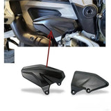 Carbon Fiber Motorcycle Fairing Heel Guards Foot Plates Protector For DUCATI Multistrada V4 V4S Pikes Peak 2021-2024