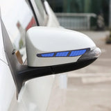 4pcs Car Door Edge Guard Strip Anti-collision Trim Side Mirror Protector
