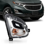 1Pair Front Bumper Turn Signal Light W/O Fog Lamp 84226246 84226245 For Chevy Equinox 2018-2021 W/ Halogen Lamp US