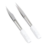 Rechargeable LED Lighted Tweezers – Professional with Built-In Illumination