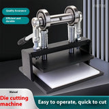 220 * 160 * 10mm manual die-cutting machine, manual leather cutting and cutting machine, handmade material cutting machine