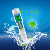 Mini Professional 3 in 1 Water Quality Tester  PH/EC/TDS/Salinity/Thermometer/Meter Acidometer Multi-parameter Testing Meter