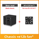Ursa Minor 4-Bay Mini NAS Chassis for ITX Motherboard Network Storage Enclosure with SFX Power Supply