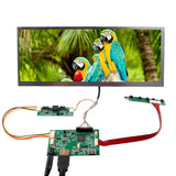 12.3" 1920x720 FHD 850nit IPS LCD Screen Stretch Bar Display and USB Driver Board