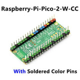 Raspberry Pi Pico 2 W RP2350 Pico2W ARM Cortex-M33 And RISC-V Hazard3 Wi-Fi4 Bluetooth5.2 CYW43439