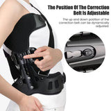 Back Scoliosis Corrector Scoliosis Posture Correction Tool Adjustable Spinal Auxiliary Orthosis for Back Postoperative Recovery