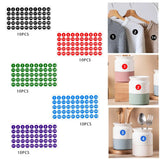 Number Inventory Stickers Round for Clothes Shoes Sports Events Scrapbooking